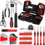 58-Piece Home Repair Tool Kit – General Household Hand Tools with Compact Storage Case for Office & College