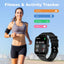 Smart Watch with Fitness Tracker, Heart Rate Monitor, and Waterproof Design