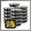 Meal Prep Containers – 16 oz Food Storage Boxes, Stackable Leakproof Reusable Design