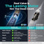 Electric Toothbrush for Adults – Sonic Toothbrush with 5 Cleaning Modes & Travel-Friendly Design
