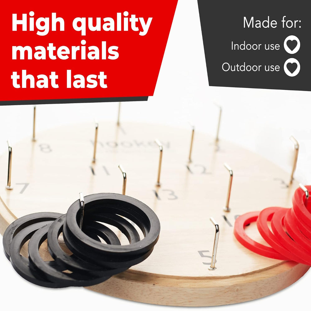 Ring Toss Game for Adults & Kids - Indoor & Outdoor Games for Family & Friends