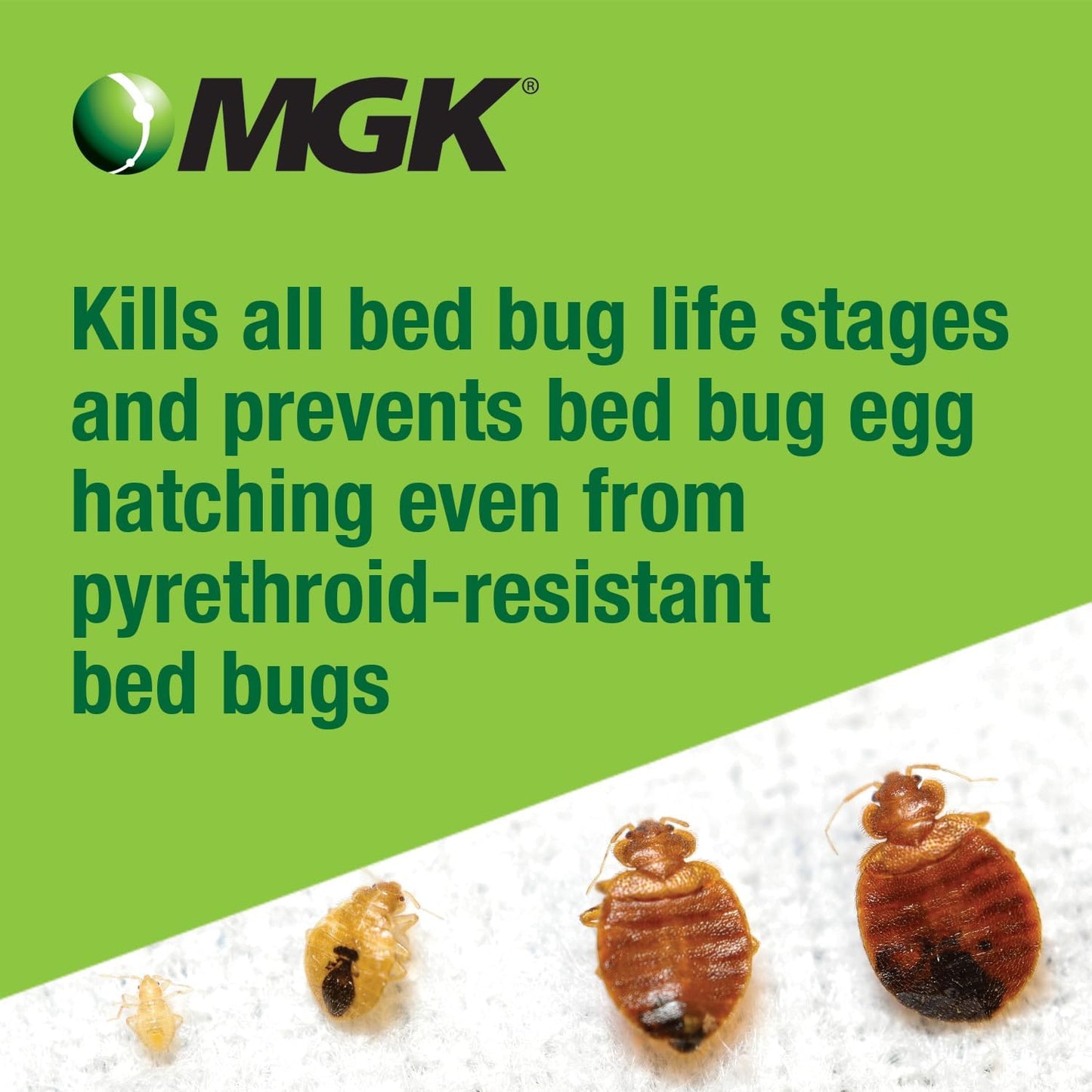 MGK Crossfire® Bed Bug Concentrate | Kills Pyrethroid-Resistant Bed Bug Strains | 13 oz | Non-Staining