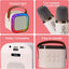 Mini Karaoke Machine with 2 Microphones - Portable Bluetooth Speaker with Wireless Microphones