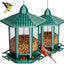 2-Pack Hanging Bird Feeders – Retro Pagoda Outdoor Seed Feeders for Wild Birds