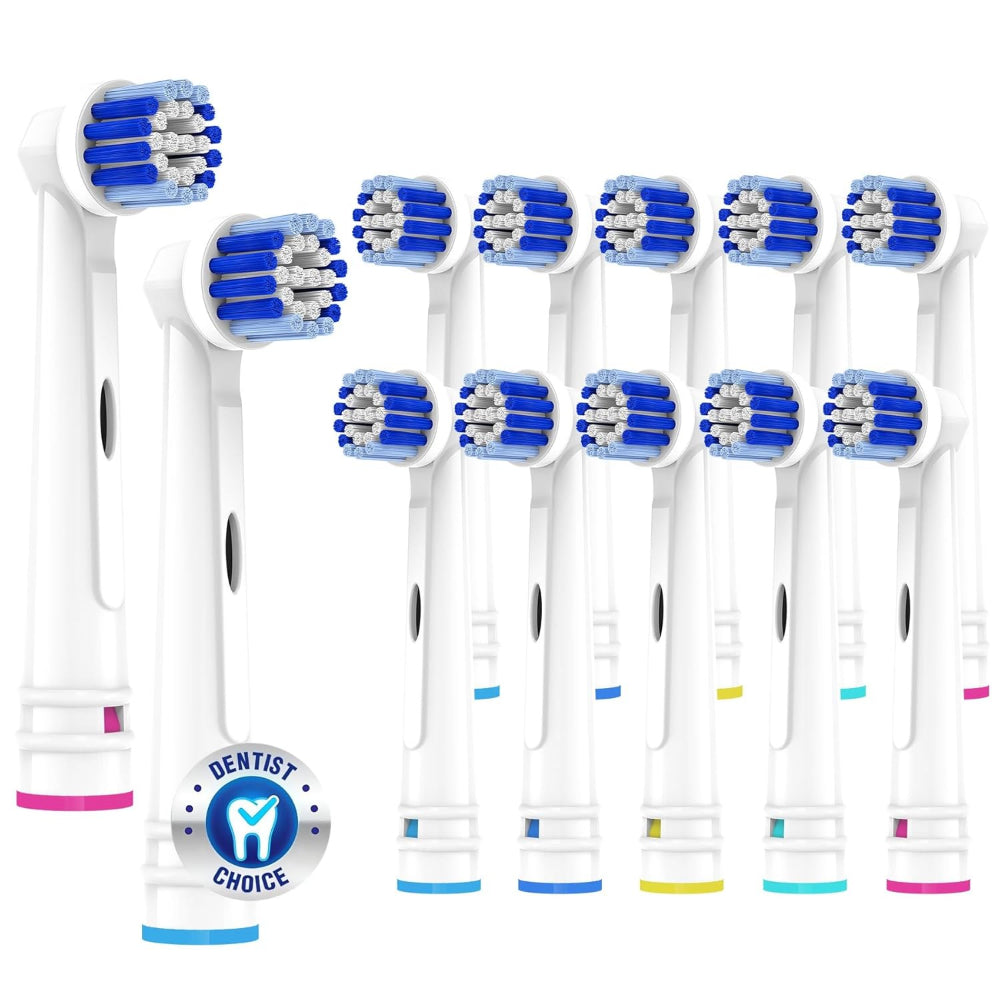 Replacement Toothbrush Heads - Compatible with Electric Toothbrush - Refill Soft Bristles