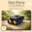 Compact Folding Binoculars – HD Portable Use – Lightweight Pocket Design for Adults & Kids – Bird Watching, Concerts, Theater, Travel & Outdoor Viewing