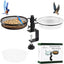 Hanging Bird Feeder Bath – 2 In 1 Outdoor Metal Tray for Garden Bird Feeding