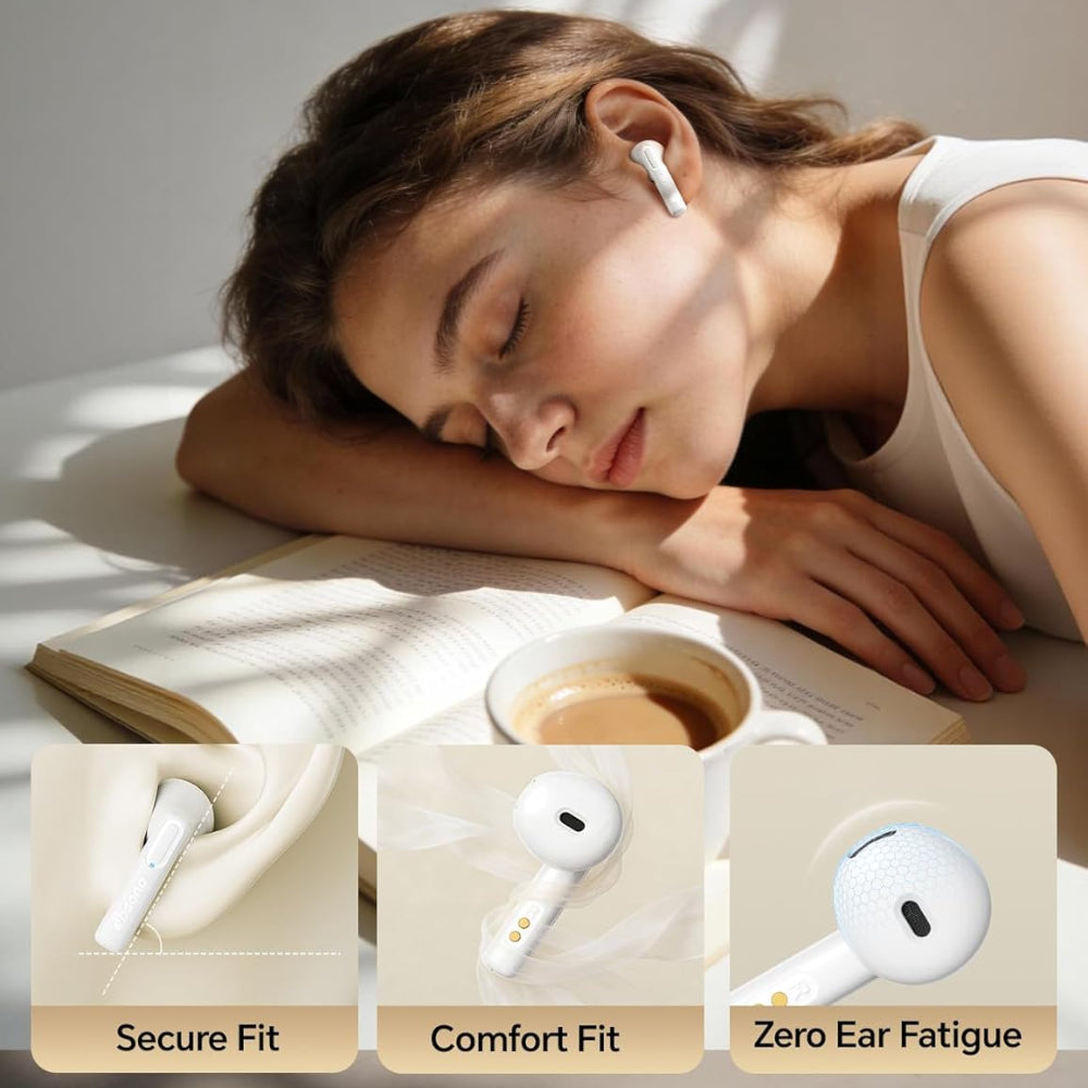 Wireless Bluetooth Earbuds - Waterproof Earphones with Mic - Long Battery Life