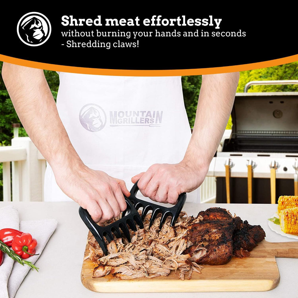 BBQ Meat Claws for Shredding Pulled Pork, Beef, Chicken, and Barbecue Meats