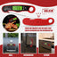 Digital Instant Read Meat Thermometer – Waterproof Backlit Food Thermometer for Grill & Kitchen
