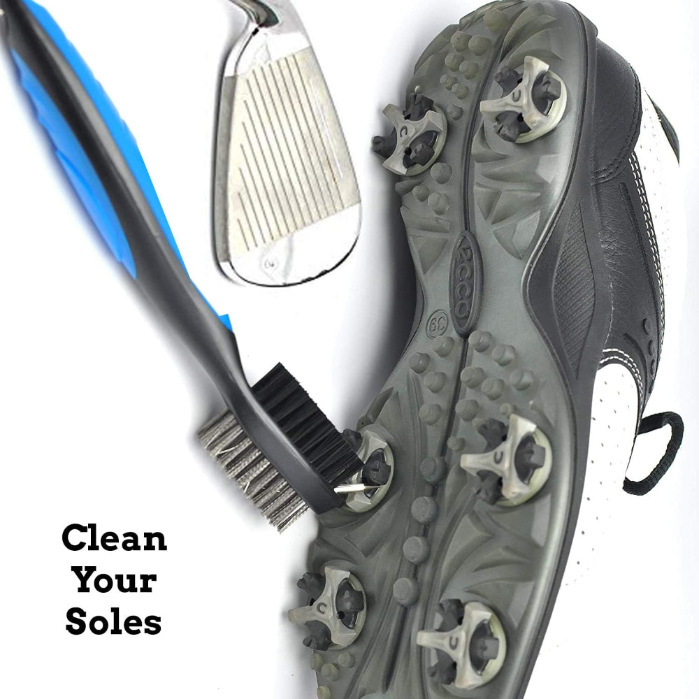 Golf Accessory Kit with Microfiber Towel, Club Brush, and Divot Repair Tool
