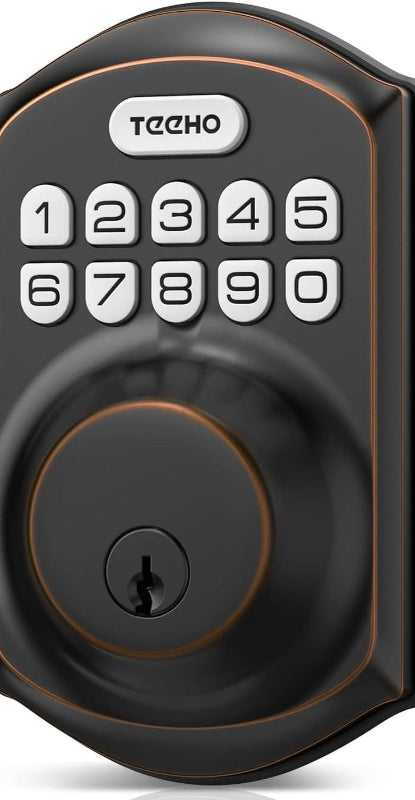 Keyless Entry Smart Deadbolt with Keypad, Auto Lock, and Easy Installation