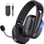 Wireless Gaming Headset - Bluetooth Over-Ear Headphones with Detachable and Built-in Mics, Low Latency, Lightweight, Noise Isolation, 48H Battery