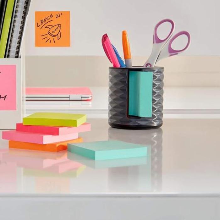 Vertical Notes Box Post-it Note Dispenser, Vertical Design, Pop-Up Notes – DealsXS.com