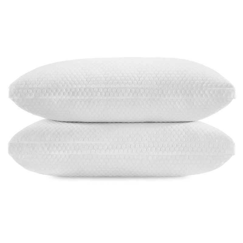 2 Pack King Arctic Slumber Rolled Bed Pillows