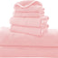 6 Pack Ultra Soft Microfiber Towel Set- 2 Bath Towels, 2 Hand Towels, 2 Washcloths