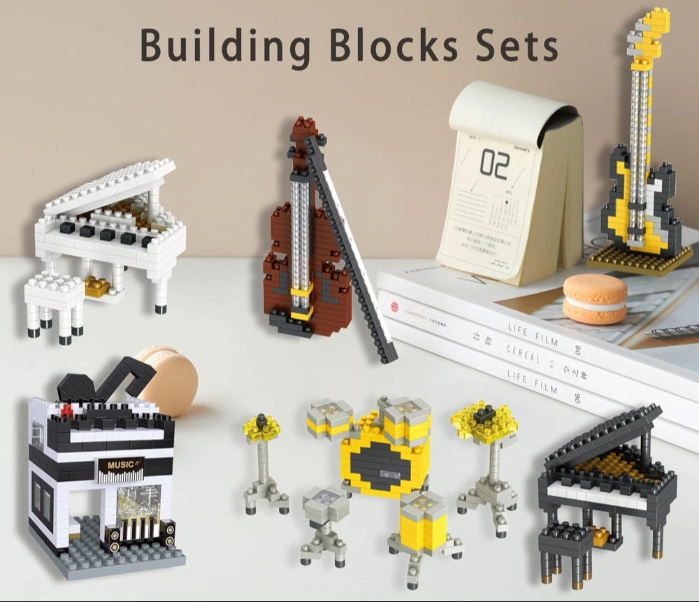6-Pack Micro Mini Building Blocks – Creative Brick Toy Sets – DealsXS.com
