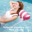 4 Pack Inflatable Pool Floats - Water Hammock Loungers for Summer Fun