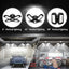 2-Pack LED Garage Lights – 15000LM Shop Lights, 4 Adjustable Panels, 6500K Daylight