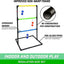 Ladder Toss Game Set with Soft Rubber Bolo Balls and Travel Carrying Case