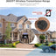Wireless Driveway Alarm Solar Motion Sensor System - Long Range Outdoor Security Alert