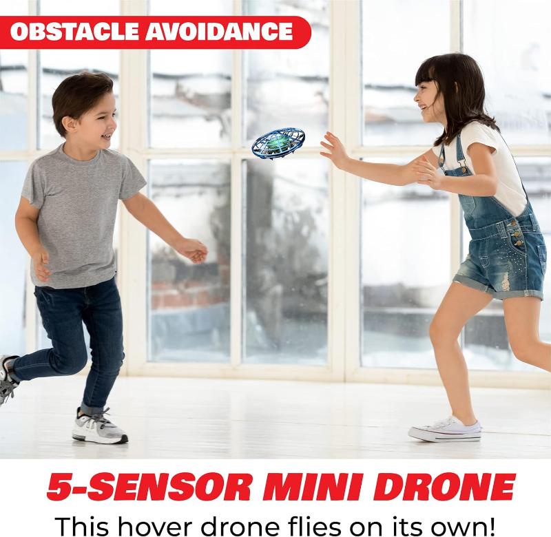 Hand Operated Drone for Kids or Adults - Hands Free Motion Sensor Mini Drones