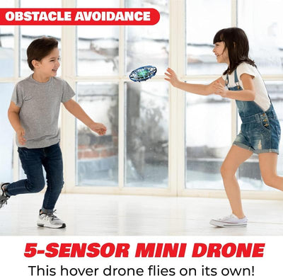 Hand Operated Drone for Kids or Adults - Hands Free Motion Sensor Mini Drones