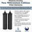 Phoenix Gravity New Millennium Edition Filter Elements for Berkey Systems (Set of 2) – Official BB9-2 Replacement