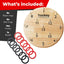 Ring Toss Game for Adults & Kids - Indoor & Outdoor Games for Family & Friends