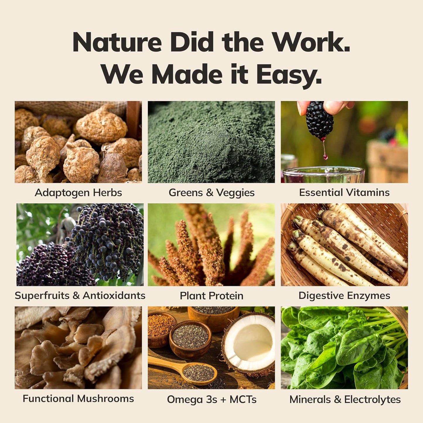 Ka’Chava Whole Body Meal Shake – Chocolate (2 lb)  Vegan Meal Replacement with 85+ Superfoods | 15 Servings