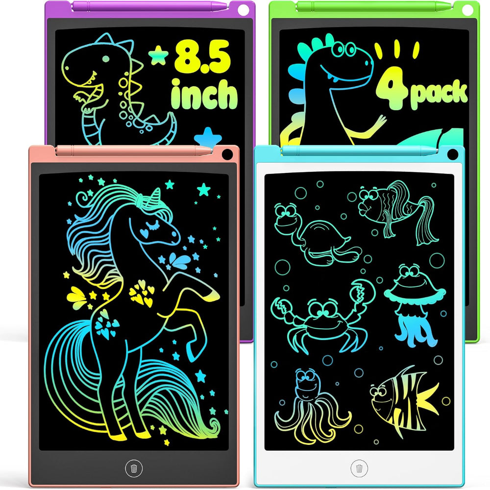 LCD Writing Tablet Set – 8.5-Inch Doodle Board for Kids Travel Drawing Learning Toy