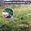 25FT Soaker Hose - Flat Irrigation Hose with Garden Staples for Lawn Garden Watering