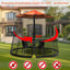 Patio Mosquito Netting – Outdoor Umbrella Mosquito Net for Patio and Garden with Adjustable Elastic Cord and Zipper   Open Box