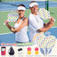 Set of 2 Pickleball Paddles with Balls and Carry Bag - Lightweight Fiberglass Paddles