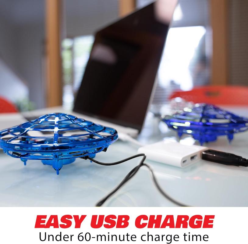 Hand Operated Drone for Kids or Adults - Hands Free Motion Sensor Mini Drones