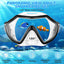 Adult Snorkeling Gear Set - Panoramic Anti Fog Snorkel - Mask with Travel Bag