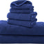 6 Pack Ultra Soft Microfiber Towel Set- 2 Bath Towels, 2 Hand Towels, 2 Washcloths