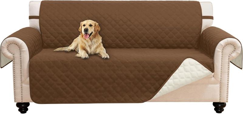 Couch Cover for 3 Cushion Couch Sofa  - Pet Friendly, Washable Slipcover