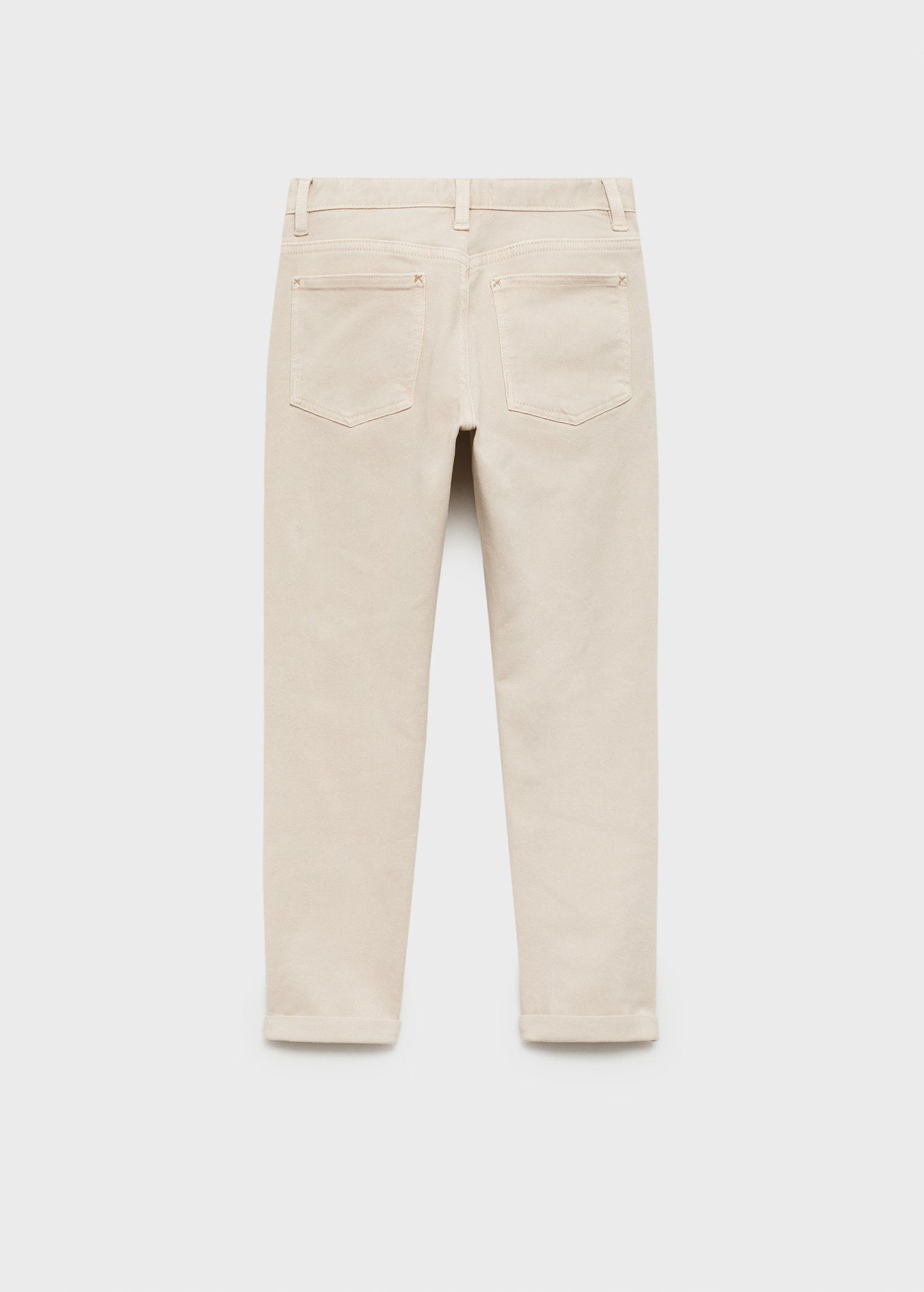 MANGO Straight-Leg Cotton Jeans for Boys – Size 9