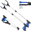 2 Pack 32" Foldable Reacher Grabber Tool with Light