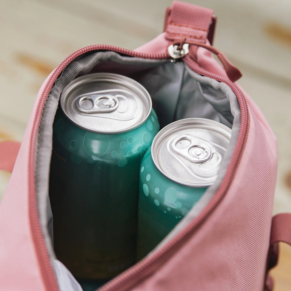 Soft Sided Cooler Bag - Insulated Folding Lunch Cooler for Travel Camping and Outdoor Use