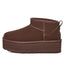 Women's UGG Classic Ultra Mini Platform Boot - Chocolate