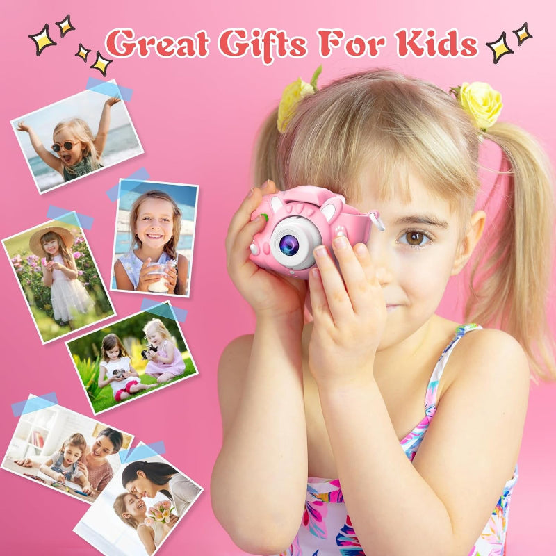 Digital Camera for Kids with 1080P Video Recorder with 32GB SD