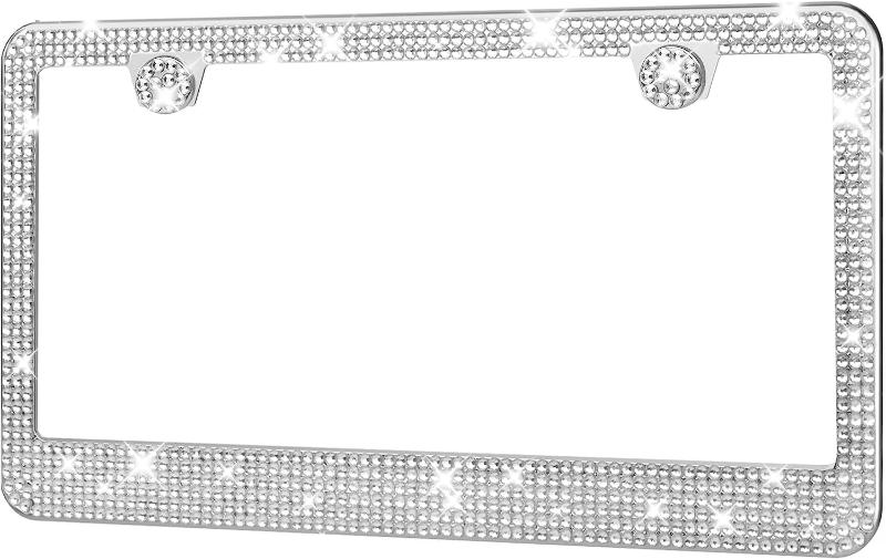 Bling Sparkly License Plate Frame 