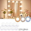 LED Vanity Mirror Lights with 10 Dimmable Bulbs, Adjustable Color & Brightnes