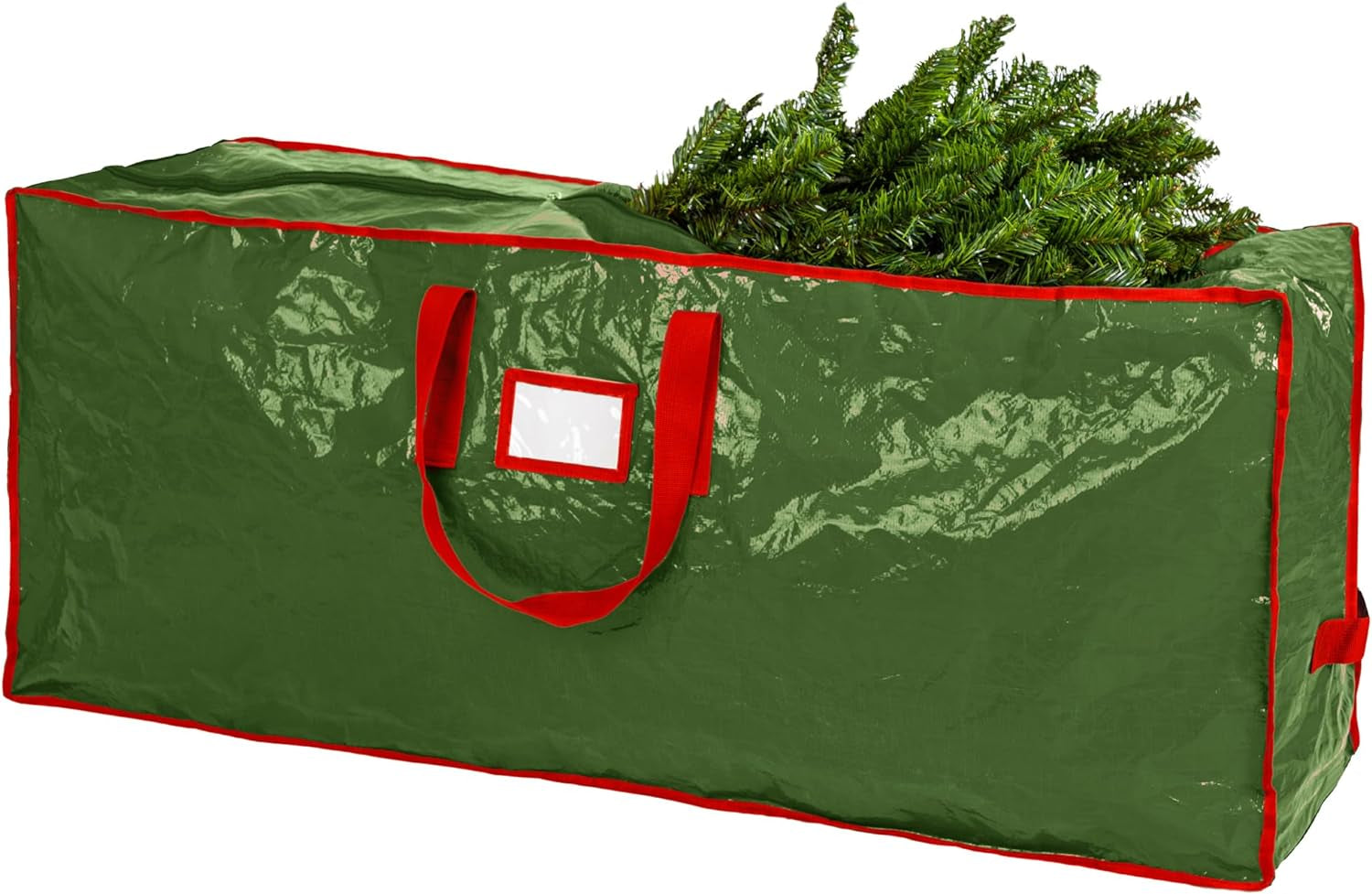 Christmas Tree Storage Bag - Stores Artificial Holiday Trees, Durable Waterproof Material, Zippered Bag, Carry Handles