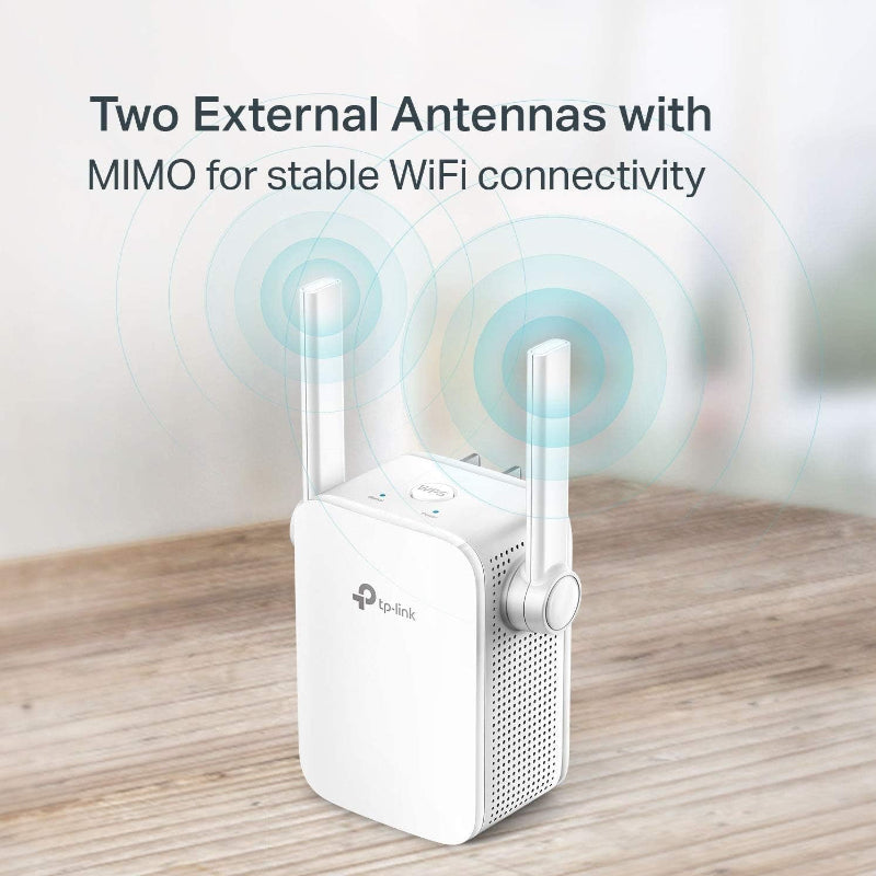 N300 WiFi Extender RE105, Single Band Signal Booster with Access Point Support