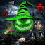 Outdoor Halloween projector dynamic green witch projection