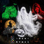 Outdoor Halloween projector ghost and pumpkin projection patterns