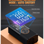 Portable tire inflator digital display and inflation modes